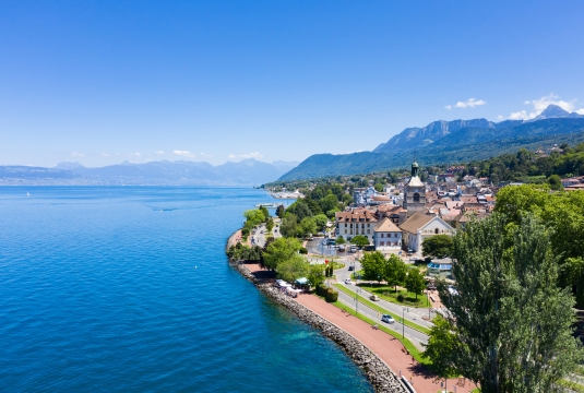 Visite d'Evian-les-Bains