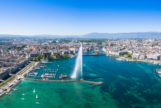 Visite de Genève et son lac