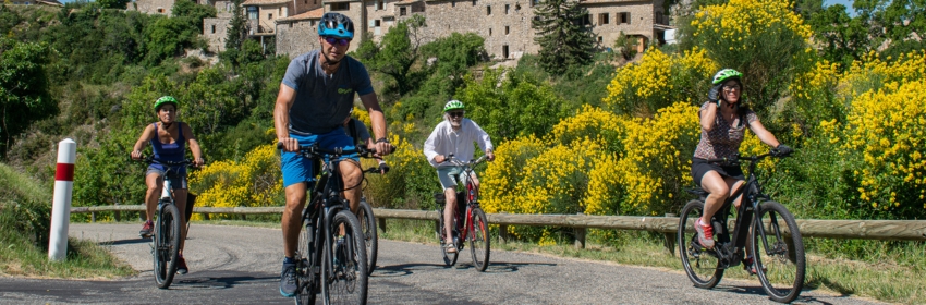 Vacances en famille, activité vélo en Drôme Provençale