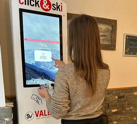 Village-club La Pulka, borne ski