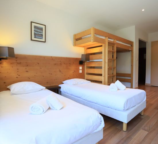 Village-club La Pulka, chambre triple