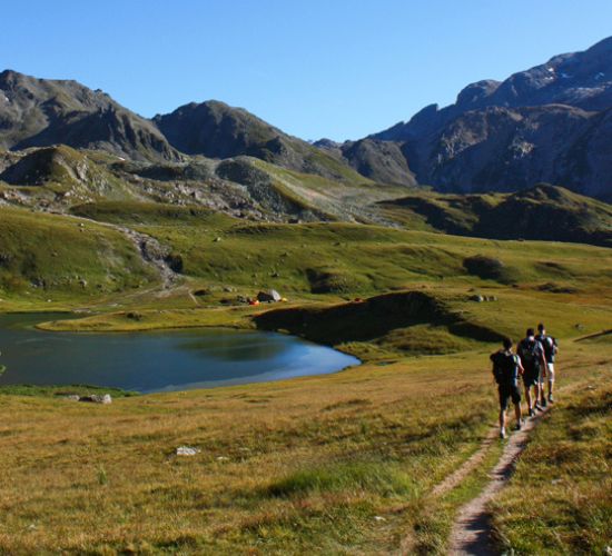 Village-club La Pulka, rando lac des Cerces