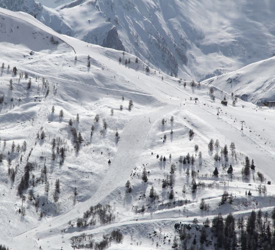Village-club La Pulka, domaine skiable