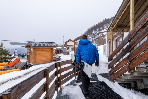 Vacances à la montagne, La Lauza à Valmeinier