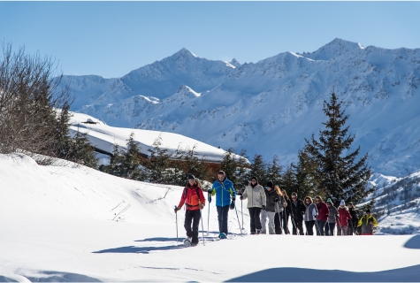 Vacances au ski et à la neige, raquettes à Annecy - Semnoz