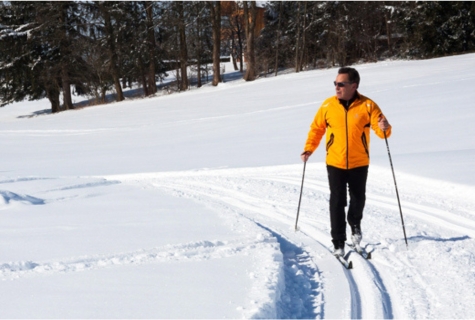 Vacances au ski et à la neige, ski de fond aux Habères