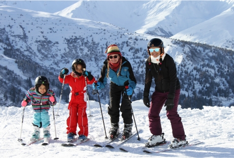 Vacances au ski et à la neige, ski alpin à Valmeinier