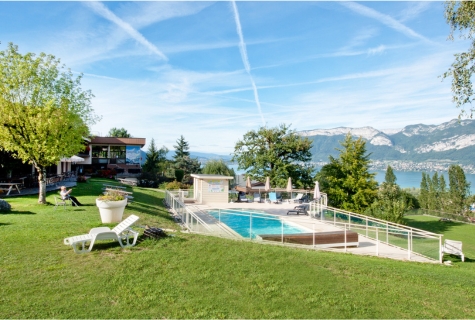 Vacances d'été en village-club, Les Balcons du lac d'Annecy à Sevrier