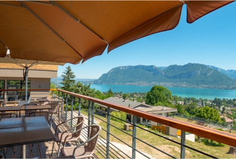 Vacances grands-parents et petits-enfants, Balcons du lac d'Annecy à Sevrier