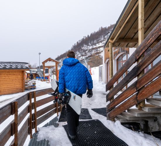 Village-club La Lauza, snowboard