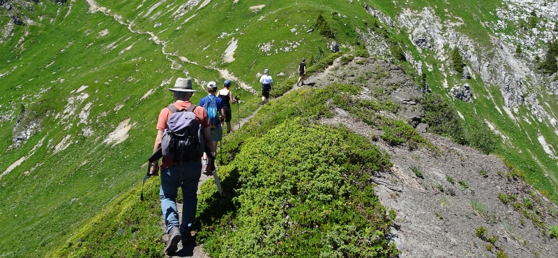 Séjours randonnées dans les Alpes du Léman, séjour tout compris
