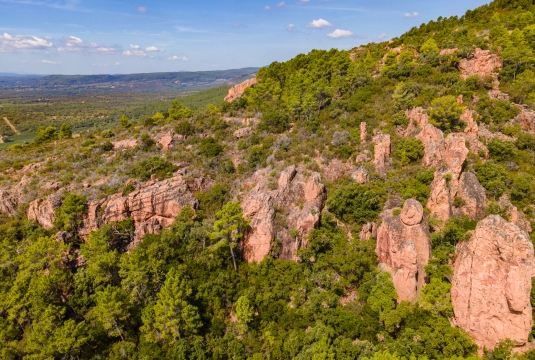 Village-vacances dans le Var, Massif des Maures