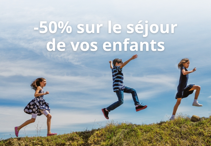 Vacances en promo en village-club, -50% pour les enfants